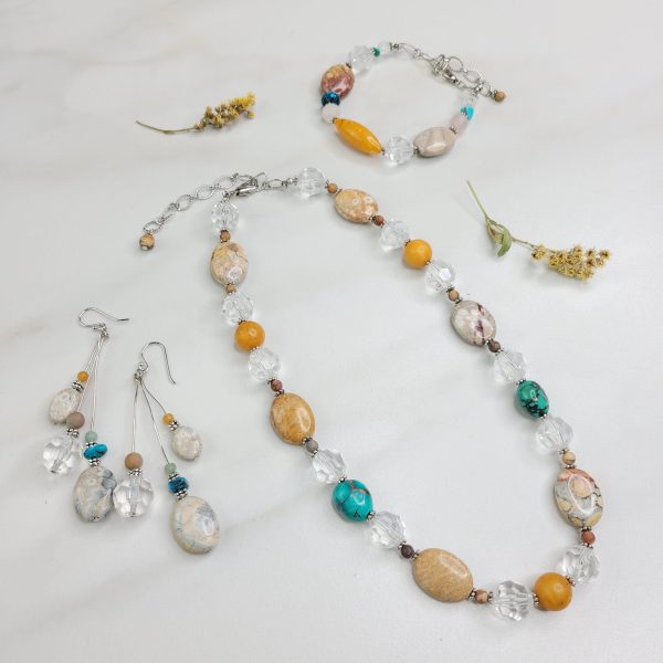 Meadow Necklace with Vintage Elements For Cheap
